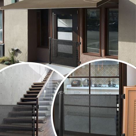 Expandable Child Safety Gate for Doors and Stairs (1/5)