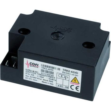 Transformateur d'allumage fioul type TRK2-40VD