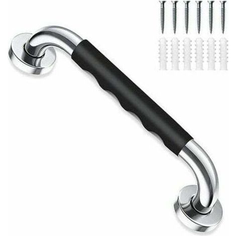 Barre d'appui en acier inoxydable pour salle de bain, baignoire, douche, poignée de sécurité, barres d'appui de sécurité, barre d'appui en chrome pour salle de bain, baignoire, douche, cuisine, chambr (1/4)