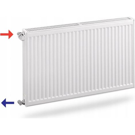 Radiatore in acciaio Purmo bianco 800x450 mm 1078 watt