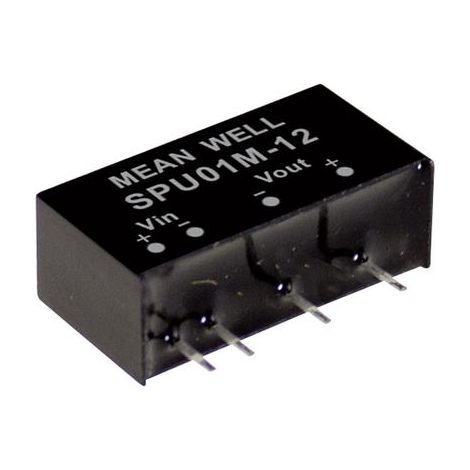 Convertidor Mean Well 12 V 84 mA compacto