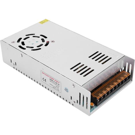 Schaltnetzteil-Treiberadapter aus Aluminiumlegierung, DC24V LED-Bildschirmstreifenbeleuchtung für 3D-Drucker (S-480-24 (24V 20A 480W) AC110/220V±15%) (1/5)