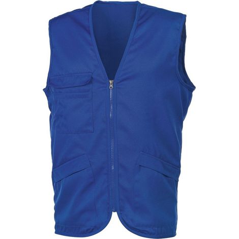 Gilet Multi Poches Pen Duick Crew Bleu Royal M