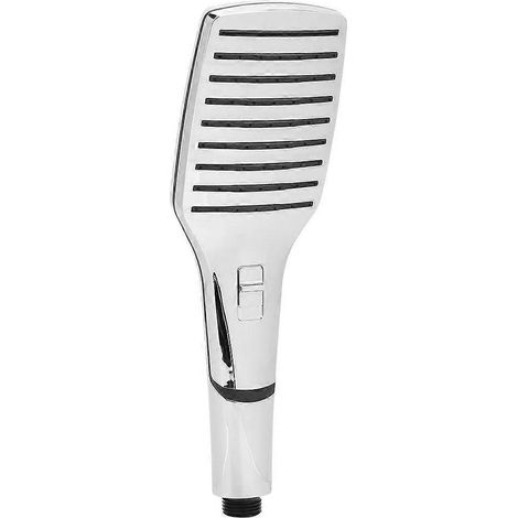 Pommeau de douche à main haute pression en ABS électroplaqué, filetage G1/2, accessoire de salle de bain (1/5)