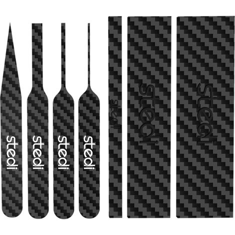 de Ponçage en Fibre de Carbone(0,15cm+0,1cm+0,5cm,4 Bâtons de Détail) (1/5)
