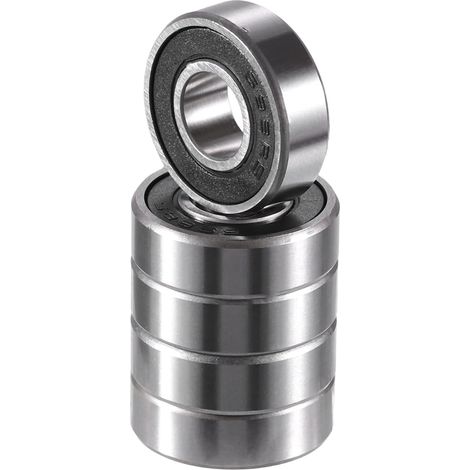 698-2RS 8x19x6mm Profond Rainure Bale Roulements Argent Ton - 5 pcs - 698-2RS 8x19x6mm Profond Rainure Bale Roulements Argent Ton - 5 pcs (1/5)