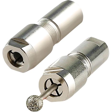 CCYKXAAccessoire de meuleuse portable, remplacement robuste, outil de connecteur de de mandrin de 6 mm et 3 mm, accessoire rotatif en métal avec un design (1/5)