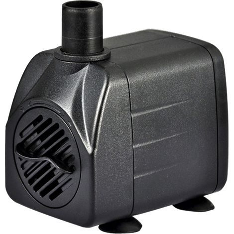 Pompe submersible ultra-silencieuse avec fonction fontaine, équipée d'un câble d'alimentation de 1,5 m et de 3 buses pour aquarium, idéale pour la création de fontaines, de statues et la culture hydro (1/5)