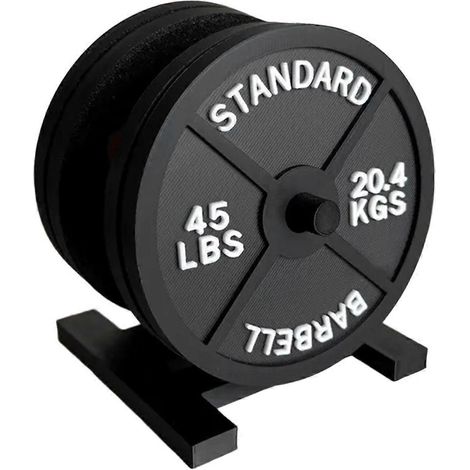Ensemble de quatre sous-verres noirs en forme de disque de musculation, idéal pour les boissons froides, le bar, la cuisine, la salle de sport ou le fitness. (1/5)