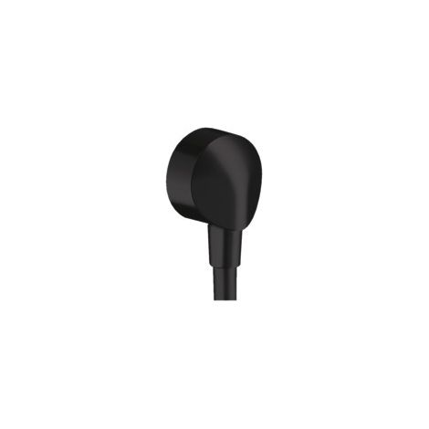 Hansgrohe Fixfit - Wandanschluss E ohne Rückschlagventil, schwarz matt 27454670 (1/5)