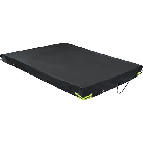 Bâche de remorque imperméable 183x122x13cm – Tissu Oxford renforcé – Anti-poussière et coupe-vent – Protection pour remorques 500/750kg – Tiga