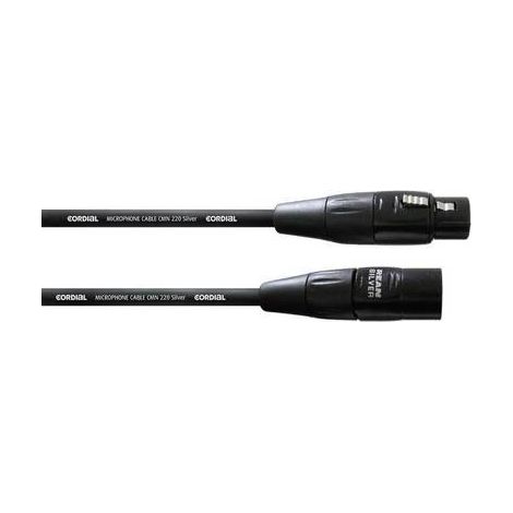 XLR Cavo di collegamento Cordial CIM5FM [1x Presa XLR - 1x Spina XLR] 5.00 m Nero (1/2)