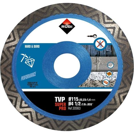 Rubi TVP 115 mm Super Pro Diamanttrennscheibe