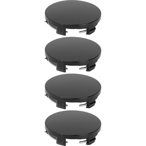 Cache-moyeux de Roue de Voiture en ABS de Remplacement pour Mini R50 R51 R52 R53 R55 R56 R57 R58 R59 R60 R61 F55 F56 élégant et Protecteur pour Les Amateurs D'automobile (Black) (1/4)