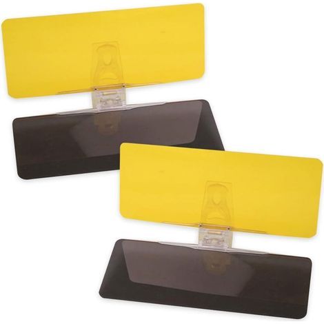 Sonnenblendenverlängerung fürs Auto (2er-Set) für Blend- und UV-Schutz, HD-Sonnenschutz Tag und Nacht, 30 x 13 cm (1/5)