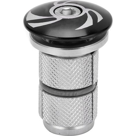 1 bouchon de compression pour jeu de direction, aluminium 6061, diamètre 31,7 mm, compatible tube 28,6 mm, VTT et vélo de route (1/5)