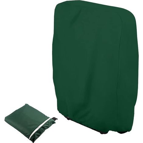 Funda protectora AIDUCHO para tumbona plegable, 2 piezas, funda para tumbona de jardín, a prueba de polvo, impermeable, resistente a los rayos UV, funda para silla de jardín Oxford 210d, 71 x 110 cm ( (1/5)