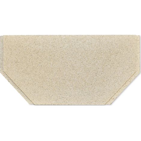 Déflecteur pour poêles à cheminée Fino de Hark - vermiculite - dimensions d'encastrement parfaitement adaptées