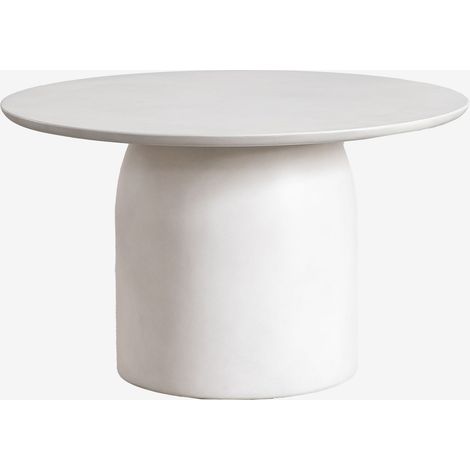 SKLUM Runder Couchtisch aus Zement (Ø75 cm) Layana                                   