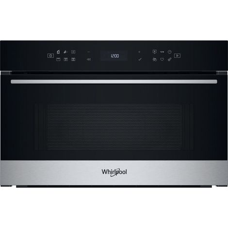 Whirlpool Microonde da incasso - WMD7O4TX. Posizionamento dell'apparecchio: Da incasso, Tipo di prodotto: Microonde con grill, Capacità interna: 31 L, Potenza Microonde: 1000 W, Display incorporato...