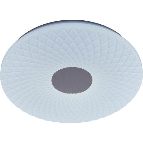 Plafonnier LED Moderne à Effet Cristal Luminaire de Plafond Anti-Éblouissement Ø 48 cm - PANGIVO (1/5)
