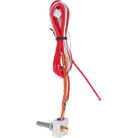 MK8 Druckkopf 0,4 mm Extruder für Anet A8 I3 3D-Drucker, Ersatzdüse, kompatibles Hotend-Zubehör (1/5)