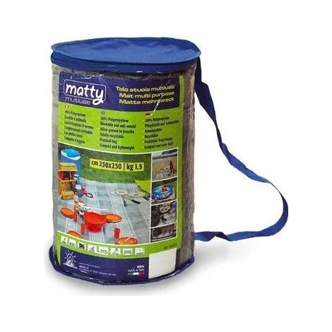 Stuoia Sintetica Matty Grigio 250X250 Arisol