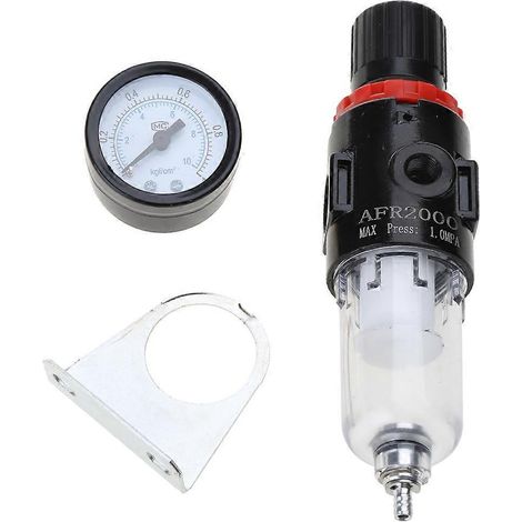 AFR-2000 Airbrush-Kompressor Druckregler Wasserabscheider Filter Wasserfeuchtigkeit (1/5)