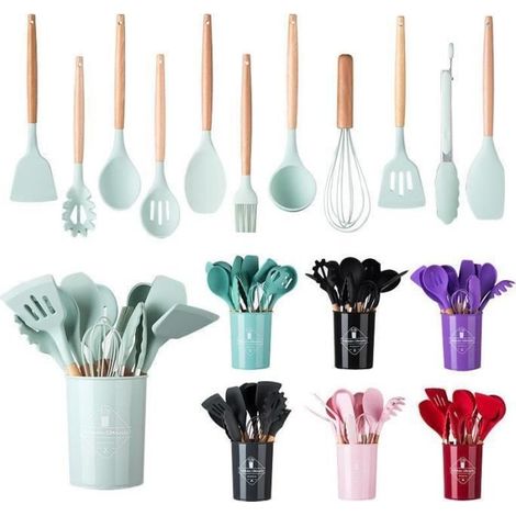 Kit de transplantation 4 pièces : transplanteur, cuillère, seau-pelle pour plantes grasses et jardinage (vert). (1/2)