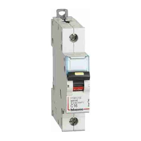 BTIFT81C16 Interruttore magnetotermico modulare BTDIN160 1P curva C - In= 16A