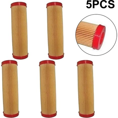 Lot de 5 filtres à air longs pour tondeuse Victa, diamètre extérieur 1/2", référence AFO7282. Pièces détachées pour tondeuse, outils de jardinage motorisés et accessoires de filtration d'air.