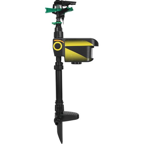 Système d'arrosage automatique solaire étanche avec capteur de minuterie et répulsif à oiseaux pour jardin (1/5)