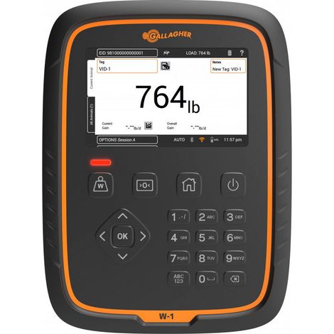 Bilancia W1 Gallagher permette di monitorare i pesi degli animali