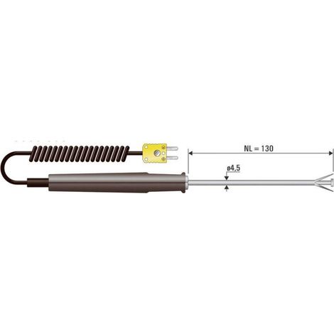 B-b-thermo-technik Sonda de Superficie Termopar Tipo K