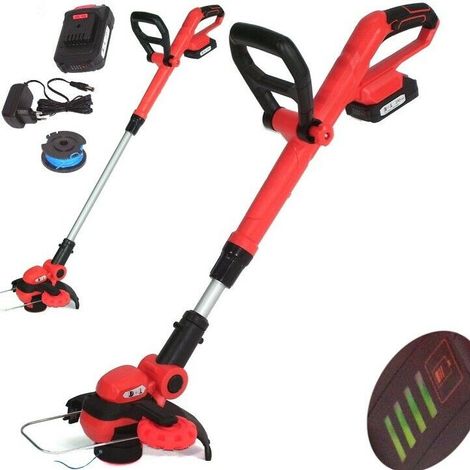 Akku Rasentrimmer 20V Motorsense Freischneider Li-Ion Elektro-Trimmer 56761 (1/5)