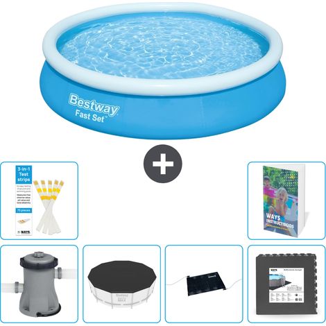Bestway Piscina Bestway Fast Set Rotonda - 366x76 cm - 7-pezzi  S195