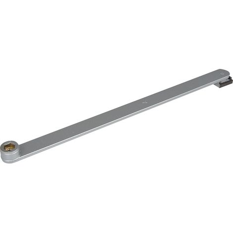 GEZE Hebel mit vernietetem Gleitstein silberfarbig 333 mm 079332 (1/2)