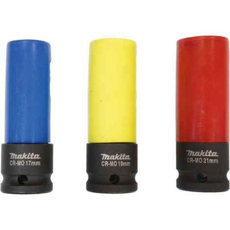 Makita Steckschlüssel-Set 3-teilig 1/2" - E-12354