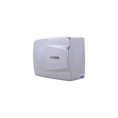 Händetrockner, Vitech, Wand, Infrarot, INOX, 1400 W 2