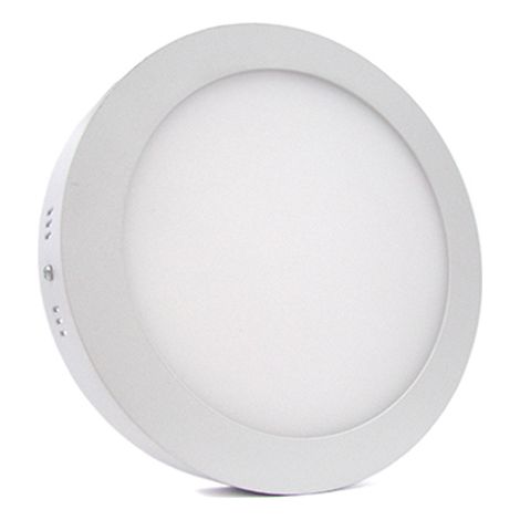 Plafoniera Faretto Led Da Soffitto Muro Parete Rotonda 18W Bianco Caldo Diametro 225mm (1/3)
