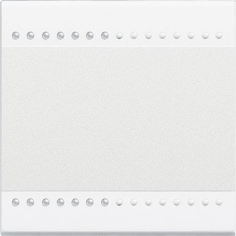 Manette Livinglight MyHOME BUS neutre type bascule 2 modules blanc BTICINO N4911M2N (1/2)