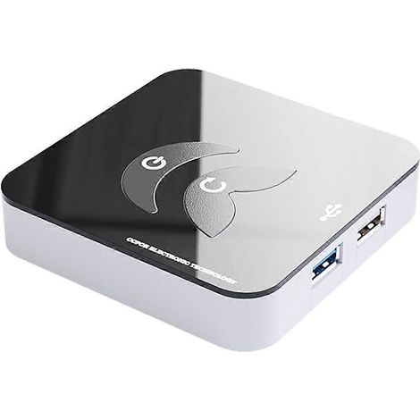 PVC-USB-3.0-Desktop-PC-Switches, geeignet für Haushalt, Büro und Hotel (1/4)