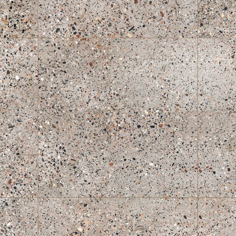 Carrelage Vintage effet Terrazzo Multicolore 45,2x45,2x0,95 cm Tervana - Sol et mur intérieur (vendu par carton de 1,02 m²) - RO'MA CARRELAGE (1/4)