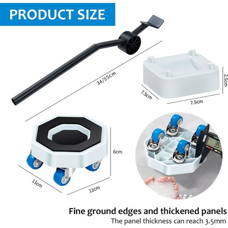 Kit De Déplacement Meuble avec roulettes pour Meubles Et Leve Meuble Lourd (1/5)