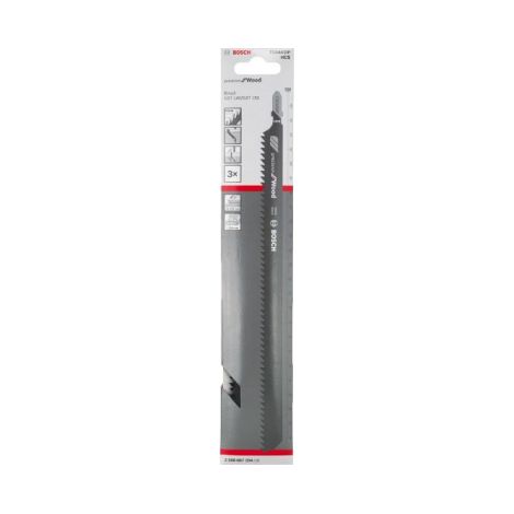 BOSCH T1044DP (pkt of 3) Precision for wood 250mm