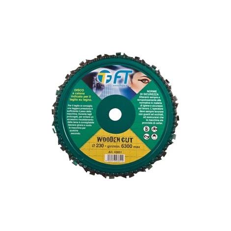 Disco a catena per legno d.230mm ft wooden cut