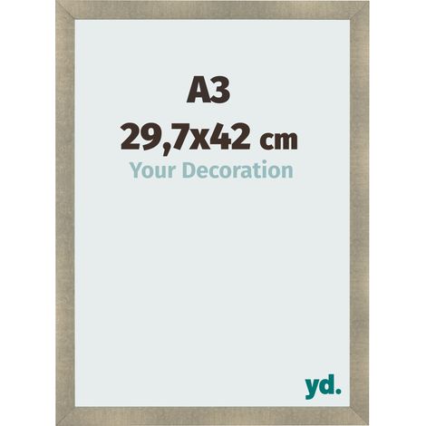 yd. - Cadre photo A3 29.7x42 - Or Antique - MDF - Pisa (1/5)