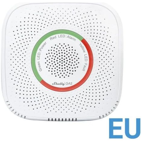 Shelly Gas LPG Gasdetektor Weiß mit Wi-Fi-Verbindung