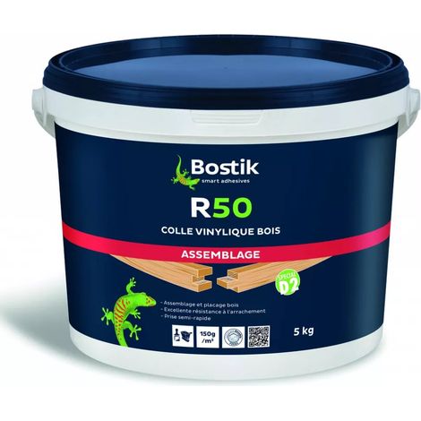 Colle vinylique R50 prise moyenne classement D2 - BOSTIK