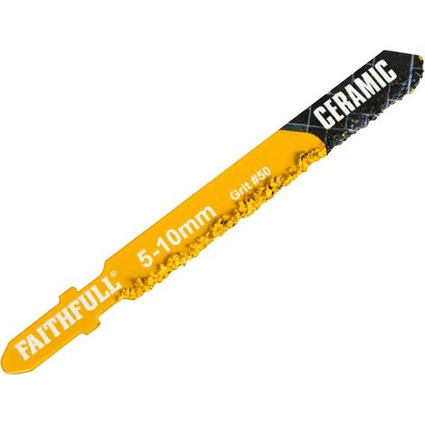 Faithfull JB150RIFF TCT Tile Cutting Blade Set – Pack of 5 for Precise Tile Cutting (1/4)